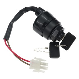 Ignition Switch Key Fits for Yamaha Golf Cart Gas Electric G11 G16 G20 G21 G22 1996-2004 Replace JN8-82510-09 JN8-82510-01 JN8-82510-00