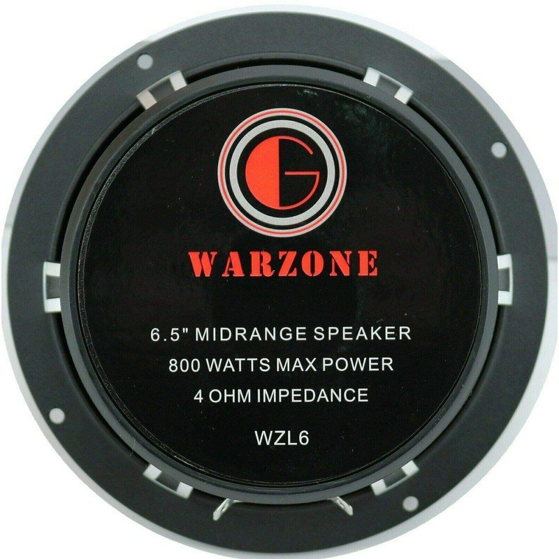 Gravity WZL6 6.5-Inch Car Audio Coaxial Speaker Midrange Bullet Loud