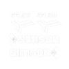 Decorative Set of 4 White for Simson SR50