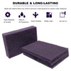 Premium 10 Pack 6" x 9" Purple General Purpose Scuff