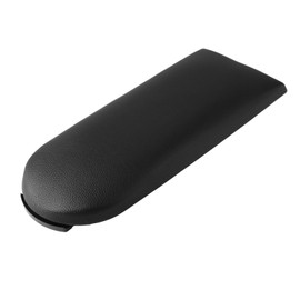 Center Console Armrest Cover PU Leather Black Armrest Protector Lid Pad for MK4 B5 Model 1998 to 2005