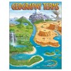 TREND enterprises, Inc. Geography Terms Learning Chart, 17" x 22"