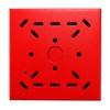 Cooper Wheelock SHBB-R Surface Back Box 107254 Fire Alarm, Red