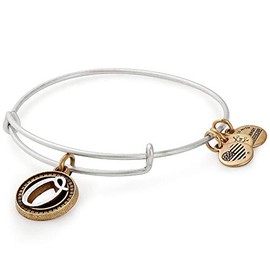 Alex and Ani Womens Initial O Charm Bangle
