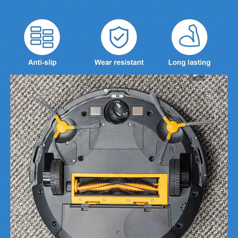 Suitable for Irobot Sweeping Robot Tires 5/6/7/8/9/I7 S9+ 4X For