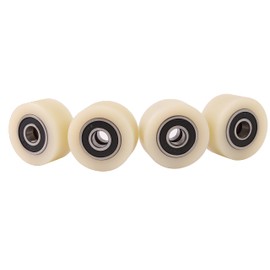 Smart Machines 4 x Nylon Polyamide Wheels Diameter 40mm Width 20mm 10mm Bearings Precision Made in EU
