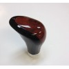 YSA WOOD GRAIN AND BLACK GEAR SHIFT LEVER KNOB SK-333