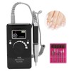 Portable Manicure Pedicure Nail Drill Kit Electric Nail Drill Machine