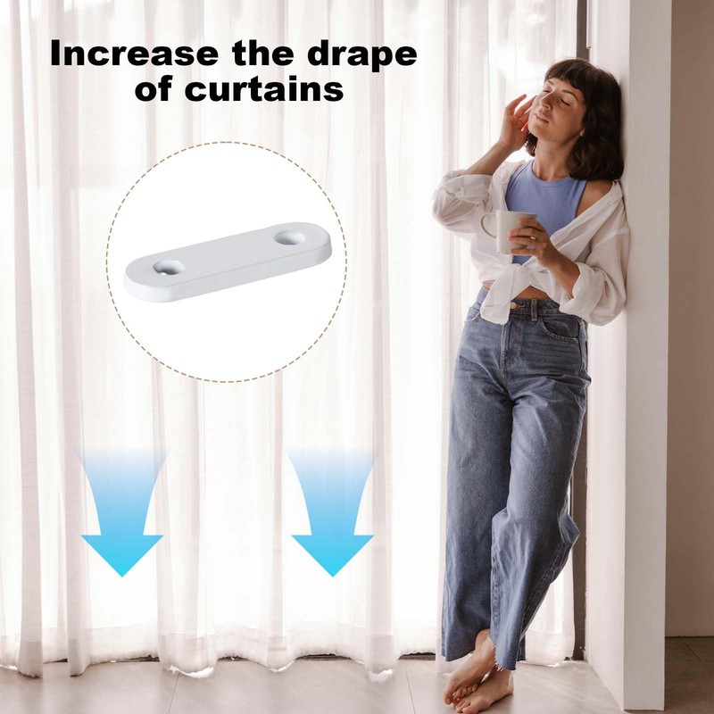 Curtain Weights for Drapes - Sew-On Anti-Wind Drapery Weights for
