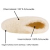 Formalind Sheep's Wool Bed Shoes - Foot Warmer for Especially