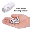 Yechiry Aluminum Alloy Skate Wheel Bearing Spacers, 10 Pieces Replacement
