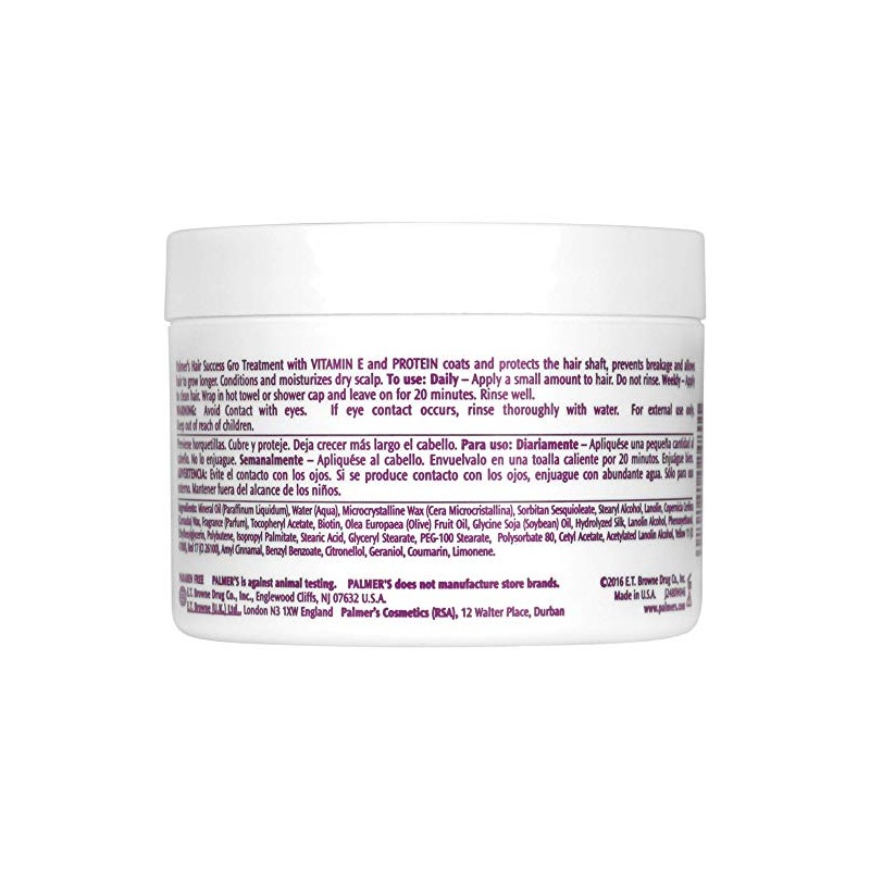 Palmer's Hair Success With Vitamin E Gro Treatment, 7.5 Ounce
