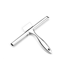 10inch Water Cleaning Squeegee for Bathroom Car or Kitchen Top Stainless with Silicon Rubber 3 Choice (Finish)