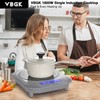 VBGK Induction Cooktop, 1800W Single Burner Induction Burner, Induction Hot