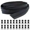 29ft 9 Meters #3 Zipper Bulk Zippers Nickel Teeth By