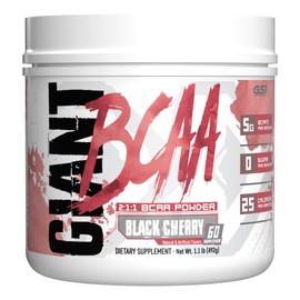Giant Sports Performance Edge Series BCAA 60 Serving (Black Cherry, 60 Serving)                                                                       