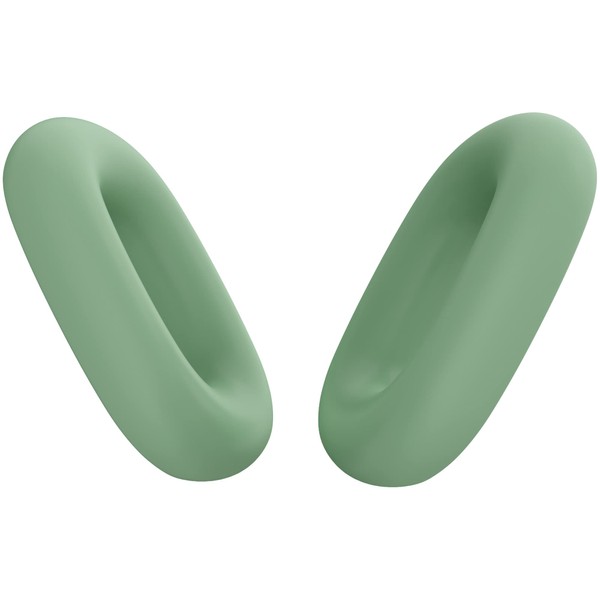 AWINNER Ohrpolster-Hülle, kompatibel mit AirPods Max, waschbar, weicher Silikon-Schutzrahmen, vollständige