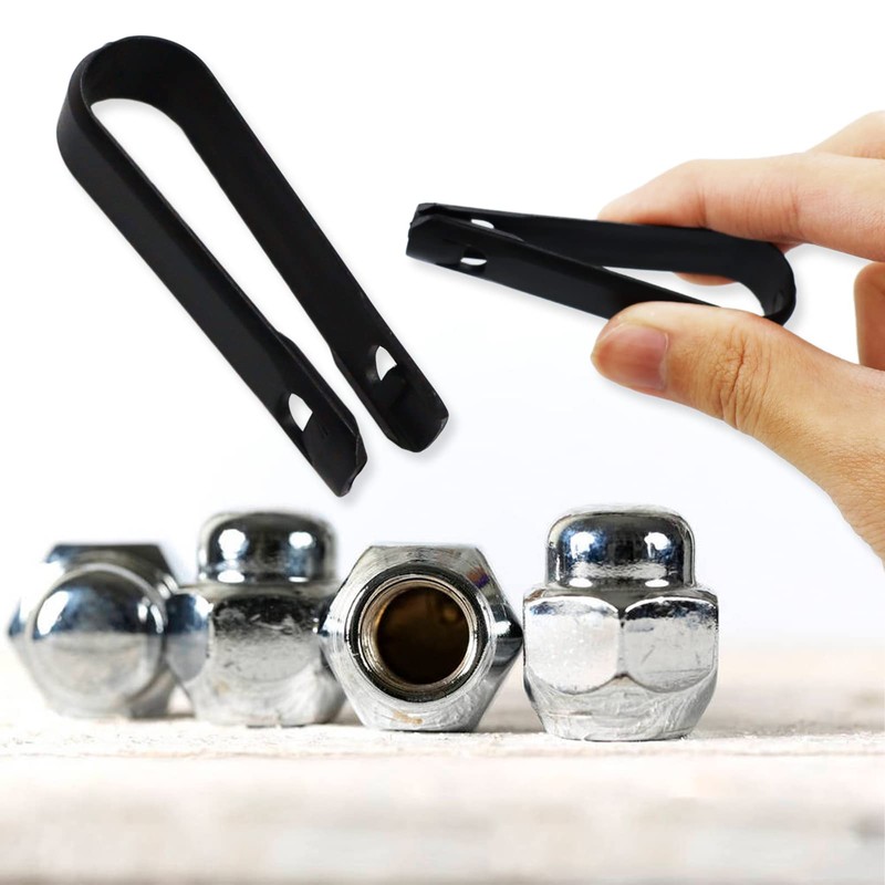 LWMLWM Pack of 9 Wheel Bolt Caps Tool, Wheel Bolt