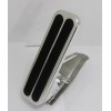 espeedpro21 Billet Alum 6-3/4"x2" Floor Mount Gas Pedal Black Throttle