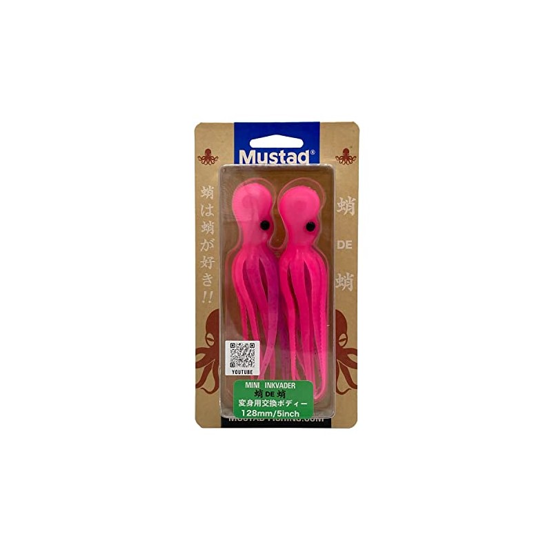 Mustad Mini Ink Vader Octopus DE Octopus Transformation Replacement Body