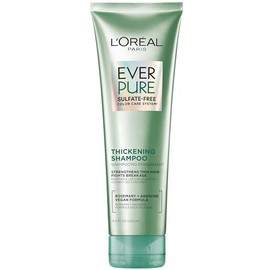 L'Oreal Paris EverStrong - Champú espesante sin sulfato, espesa y fortalece, para cabello fino y frágil, con hoja de romero, 8.5 onzas (el embalaje pu