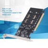 Expansion Card PCI Express 3.0 X16 to M.2 NVME SSD