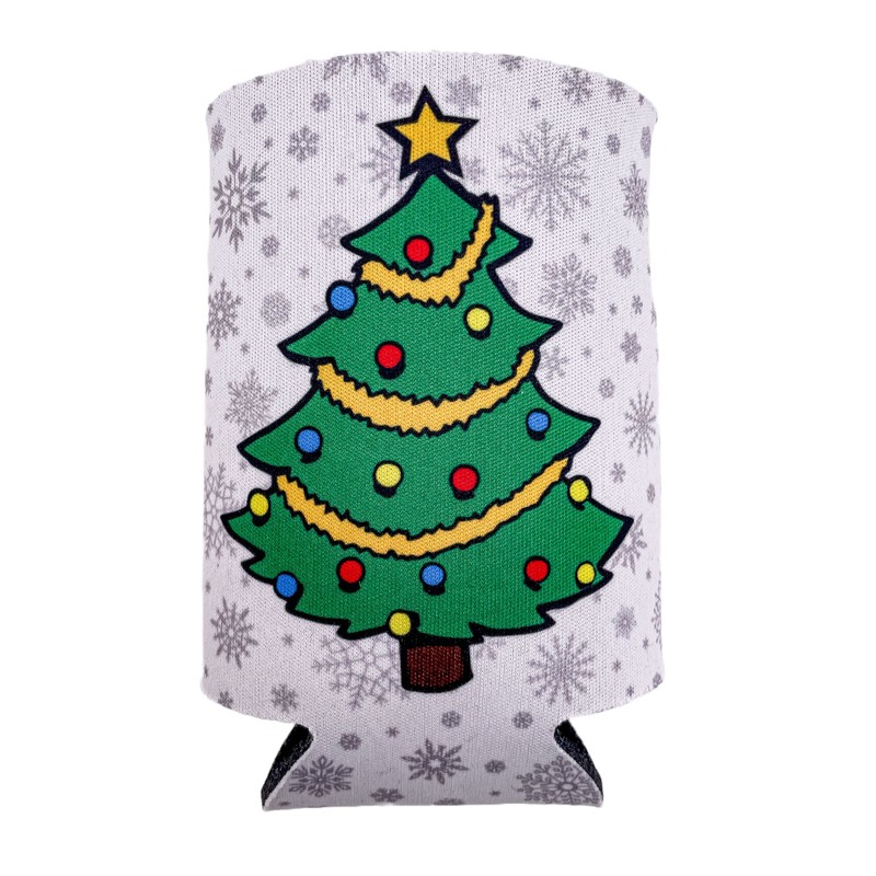 Christmas Tree Collapsible Can Coolie (1)