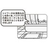 Nitori 7710701 Shower Curtain QE001 Short Length 53.1 x 59.1