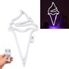 LED Neon Light Ice Cream Waterproof Battery USB Powered Hangable