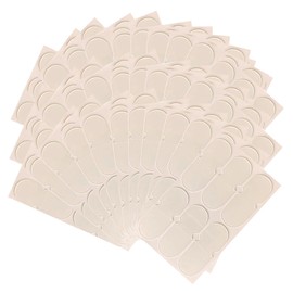 60pcs Correction Stickers Behind Ear Corrector Cauliflower Ear Magnet Eustachian Tube Unclogger Transparent Ear Clean Ear Tape Miss Ears Earring White