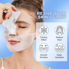 Collagen Mask 6 Pack - Face Mask for Deep Hydrating - Collagen Mask Overnight