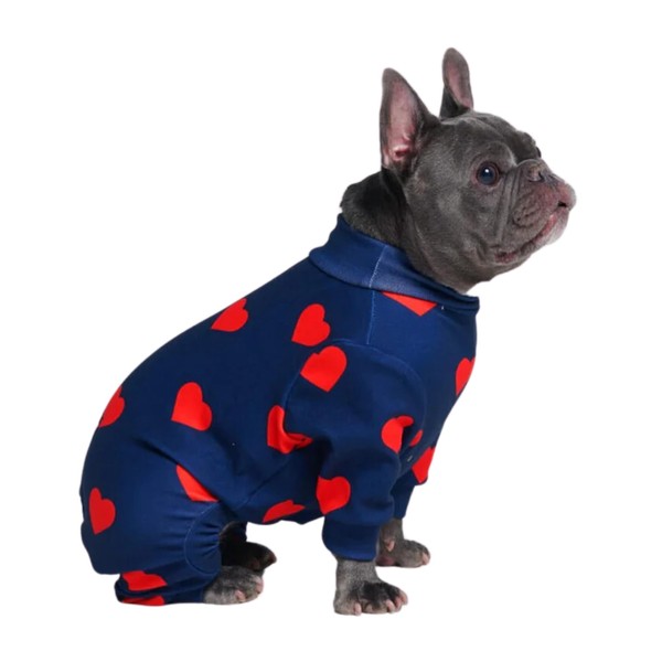 Spark Paws Dog Pajama, Ultra-Soft and 4-Way Stretch, Recovery-Suit PJ