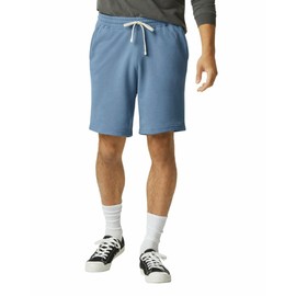 Comfort Colors Lightweight Cotton Sweat Shorts with Pockets, Style G1468, Blue Jean, Large