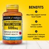 Mason Natural Magnesium 500 mg Extra Strength, 100,Day Supply, 1