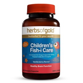 Herbs of Gold Children's Fish-i Care Chewable Cap X 60