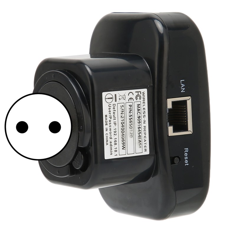 WIFI Extender 360 Degree Wireless Coverage 300Mbp 2.4Ghz LAN Port