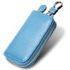 Riorune Key Case, Genuine Leather, 6 Rows + Smart Key,