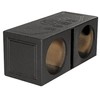 Rockville RQB10V Dual 10" Vented Subwoofer Sub Box Enclosure/Bed Liner