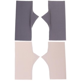 Baluue 2pairs Fingerless Uv Gloves for Women Lightweight Anti-uv Gel Nail Gloves Breathable for Manicure Fishing Camping Grey