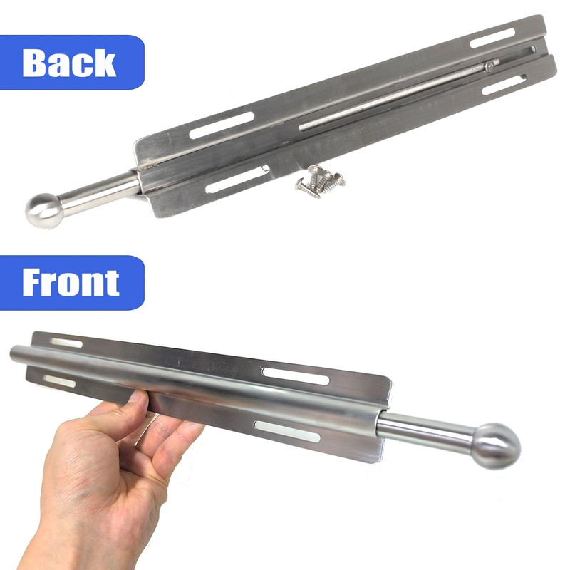 Valet Rod 12 Inch, Valet Rod for Closet Pull Out,