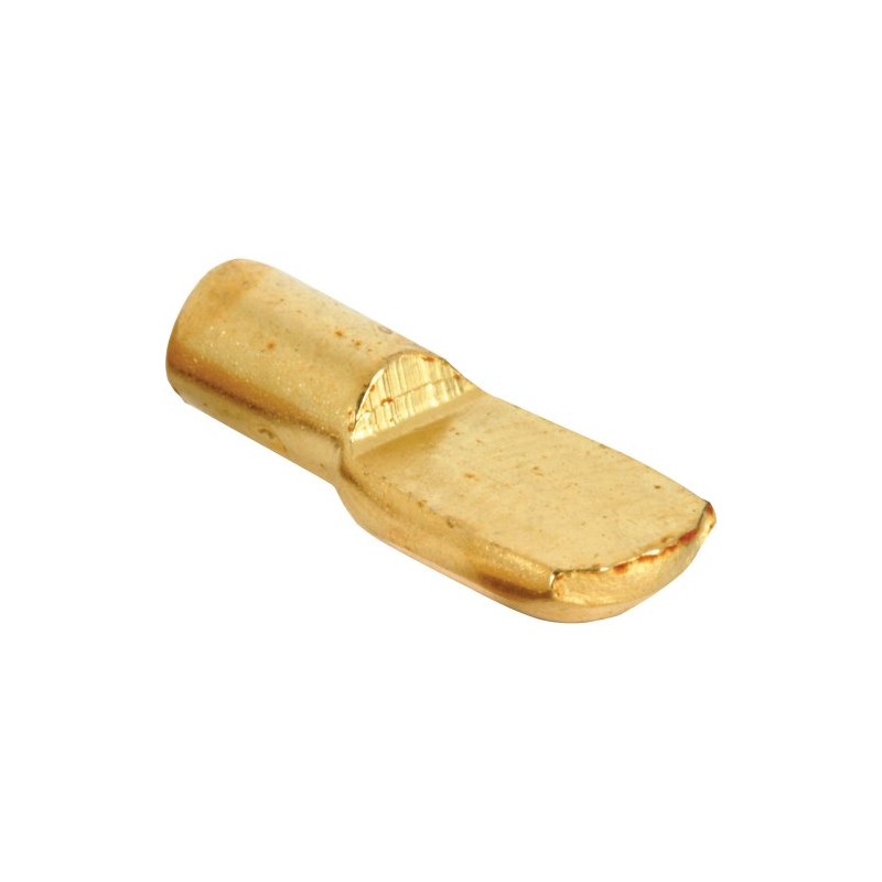 Prime-Line Products U 9335 Shelf Support Peg, 5mm, Brass Plated