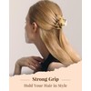MAORULU Acetate Double Row Teeth Hair Clips for Women –