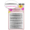 NO3 False Eyelash Parts, Large Capacity, Natural, Everyday Makeup, Stage