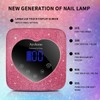 Ayshone Cordless UV LED Nail Lamp,72W Rechargeable Nail Dryer Gel