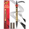 Microblading Eyebrow Pen - 2-in-1 Dual-Ended Eyebrow Pencil with Micro-Fork