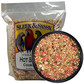 SLEEK & SASSY Hot & Hearty Premium Cooking Diet for Birds (5 lbs.)