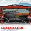 StarknightMT X3 Rear Windshield Back Window Windscreen Compatible with 2017-2025