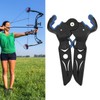 Composite Pulley Bow Bracket Mini Archery Holder Stand Rubber Bow