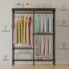 Higeego H18 Garment Rack for Hanging Clothes, 3 Tiers Portable