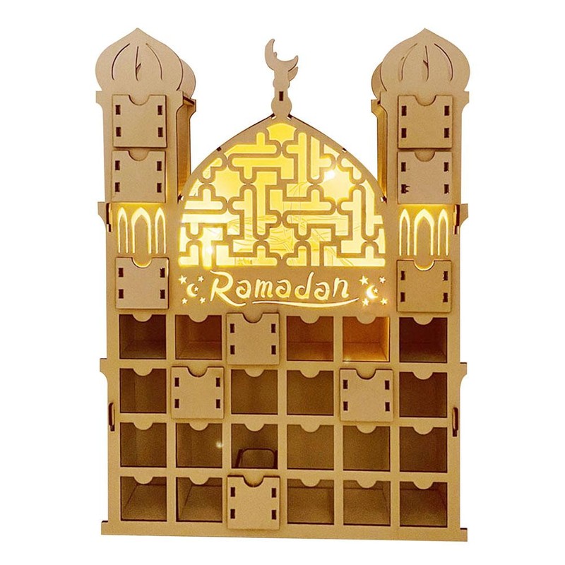 Wooden Ramadan Advent Calendar 2022 Eid Ramadan Mubarak Advent Calendar